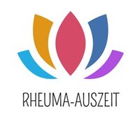 Rheuma Auszeit (bunte Lotosblüte) Lotos Ruhe für  Urlaub wegen Rheuma Liga rheumaliga